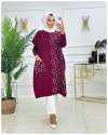 Hesna tunik-Bordo