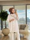 4132 Heybeli Tunik Vizon